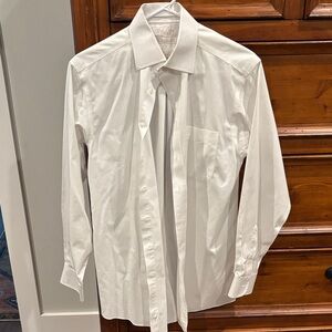 Roundtree & Yorke Crisp White Dress Shirt